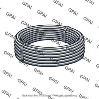 Chrome vanadium wire coil