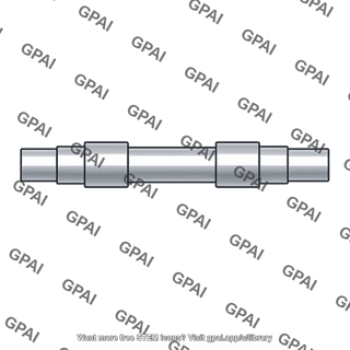 Stepped shaft