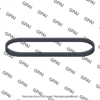 Flat belt loop