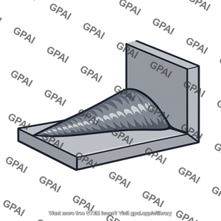 Fillet weld bead