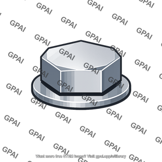 Hexagon bolt head