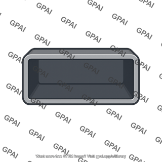 Rectangular hollow steel tube 3in x 2in
