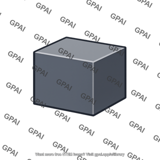 Gray cube weight