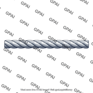 Wire rope straight