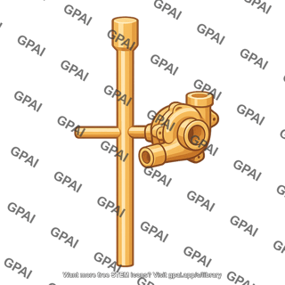 Single part investment casting pattern