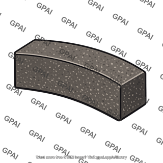 Molded asbestos pad