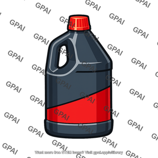 Drain cleaner bottle