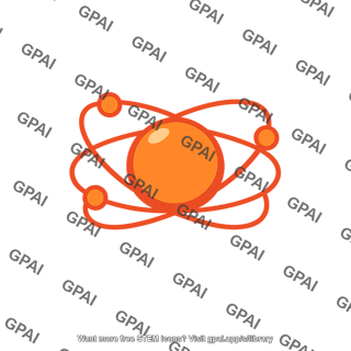 Stylized atom