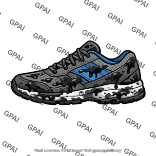 Athletic shoe oil coated