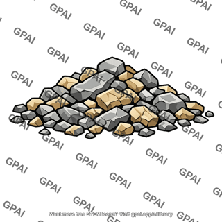 Rock detritus