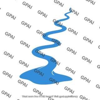 Winding river