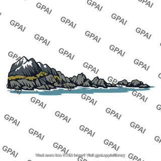 Tierra del fuego coastline