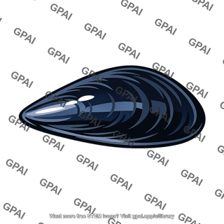 Mussel shell