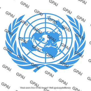 United nations emblem