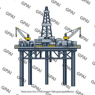 Oil drilling platform