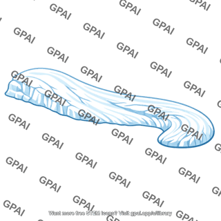 Land glacier