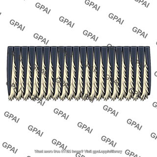 Baleen plate row