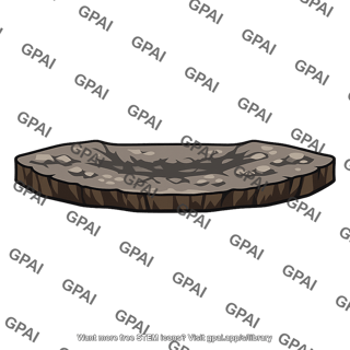 Ocean crust low lying