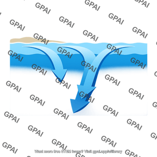 Downwelling with curved surface descent