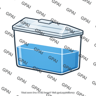Covered container