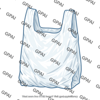 Single use plastic bag