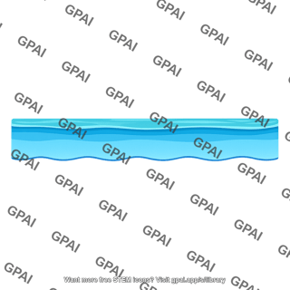 Warm tropical surface water