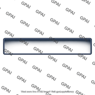 Rectangular frame blue border