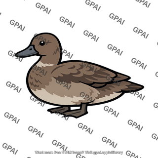 Brown duck