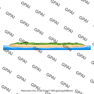 Low lying coastal region