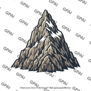Rocky mountain peak