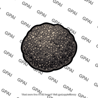 Space dust particle