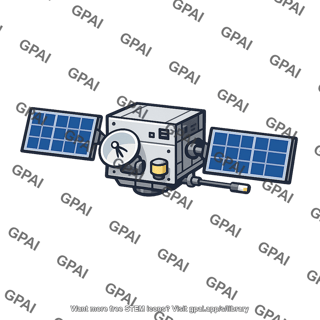 Earth orbiting satellite