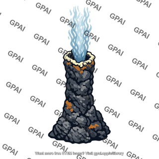 Hydrothermal vent shimmering plume