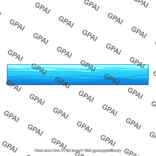 Warm surface water blue layer