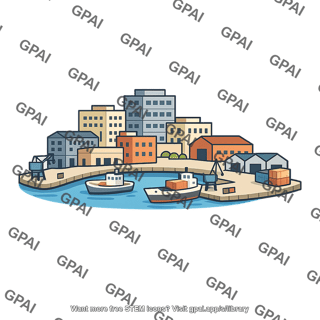 Port city