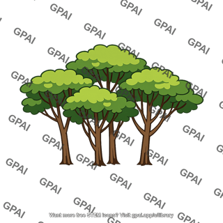 Tree cluster