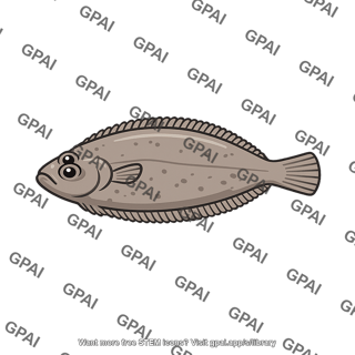 Flatfish deep sea