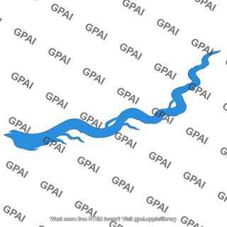 Stylized river