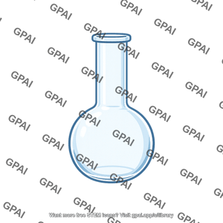 Glass flask