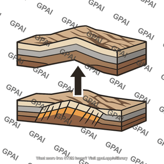 Tectonic uplift