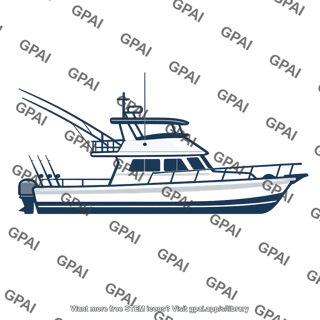 Charter style fishing vessel