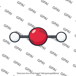 Water molecule linear