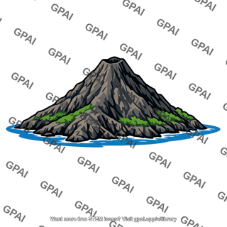 Volcanic island