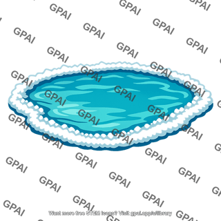 Hypersaline lagoon water
