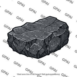 Sea floor rock