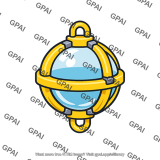 Glass ball float
