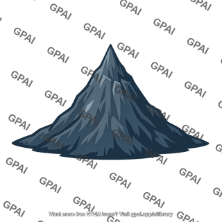 Conical peak
