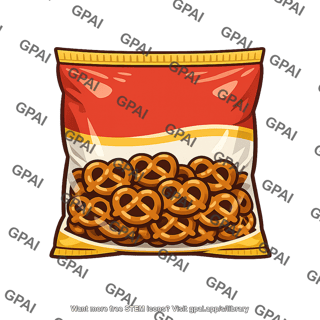 Pretzel bag sealed