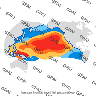 Pacific decadal oscillation warm phase