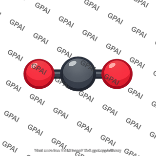 Carbon dioxide molecule